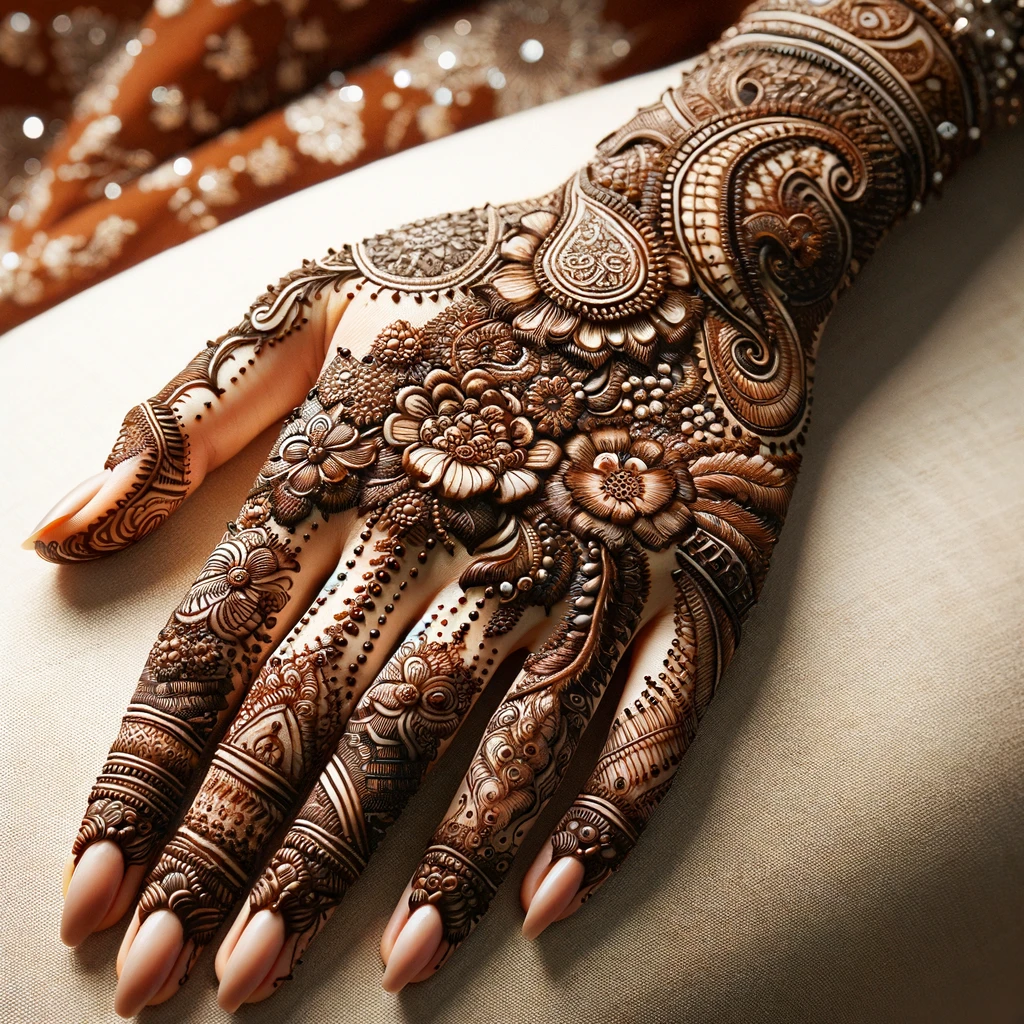 Bridal mehandi design
